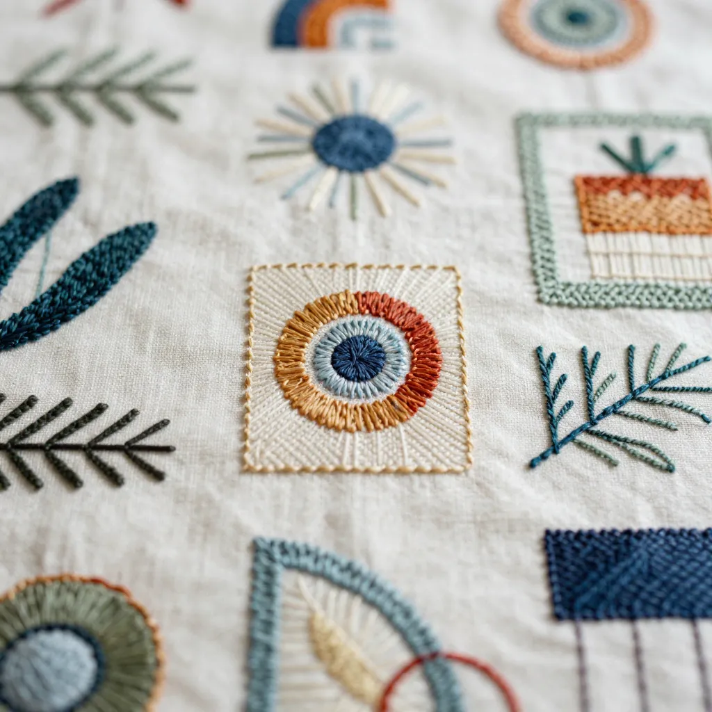 French knot technique